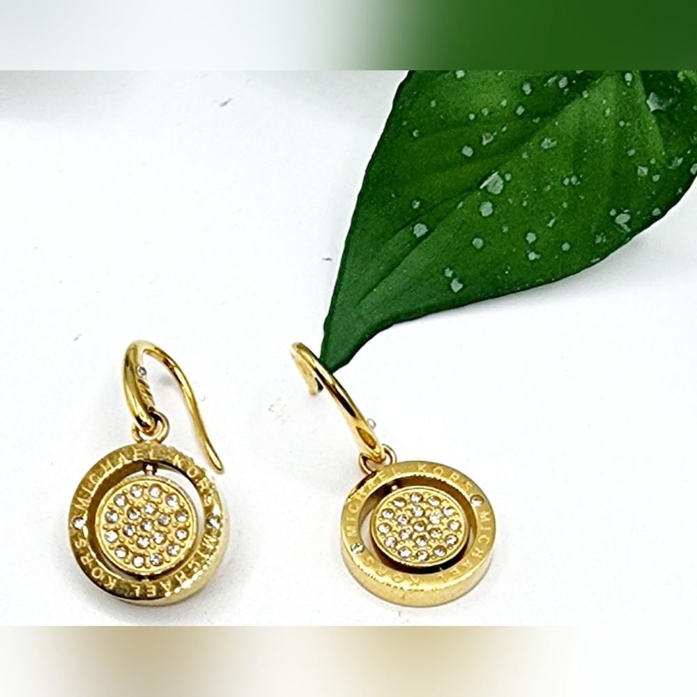 MICHAEL Michael Kors Gold Earrings - Picture 2 of 4